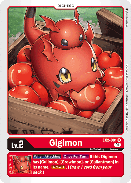 Gigimon (EX2-001) Uncommon