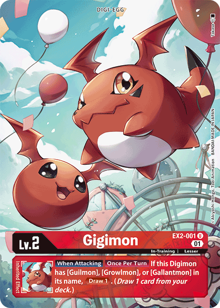 Gigimon (EX2-001) Alternative Art