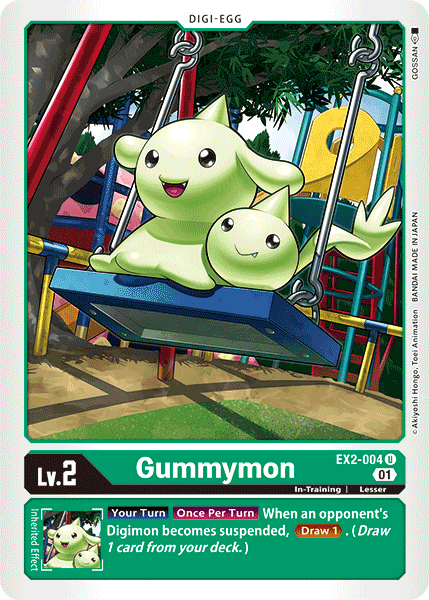 Gummymon (EX2-004) Uncommon