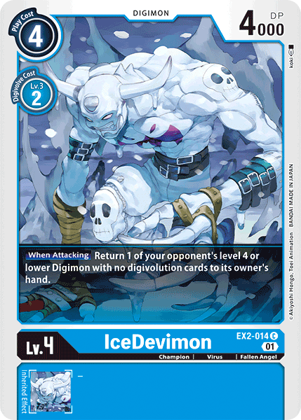 IceDevimon (EX2-014) Common