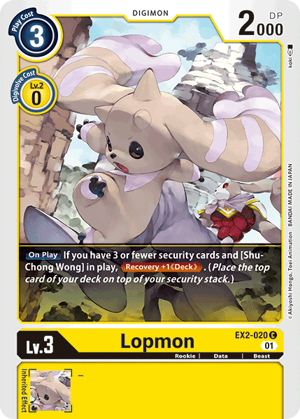 Lopmon (EX2-020) Common