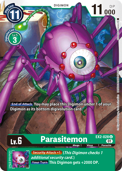 Parasitemon (EX2-028) Uncommon