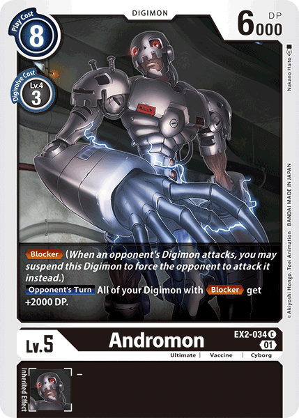 Andromon (EX2-034) Common