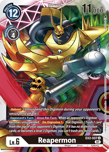 Reapermon (EX2-037) Uncommon