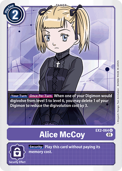 Alice McCoy (EX2-064) Uncommon