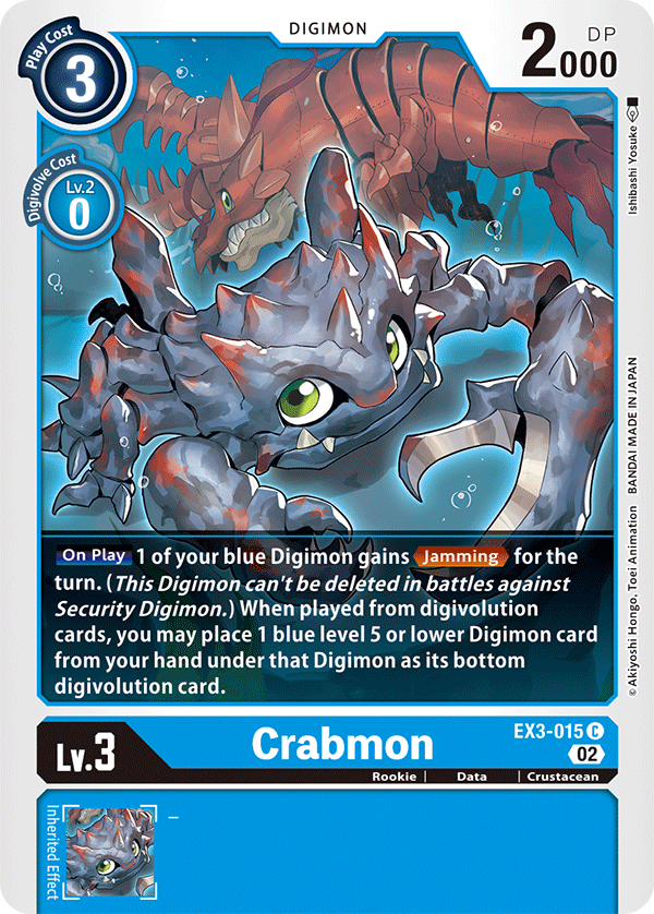 Crabmon (EX3-015) Common