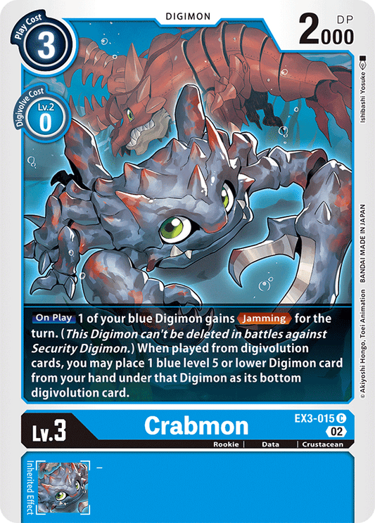 Crabmon (EX3-015) Common