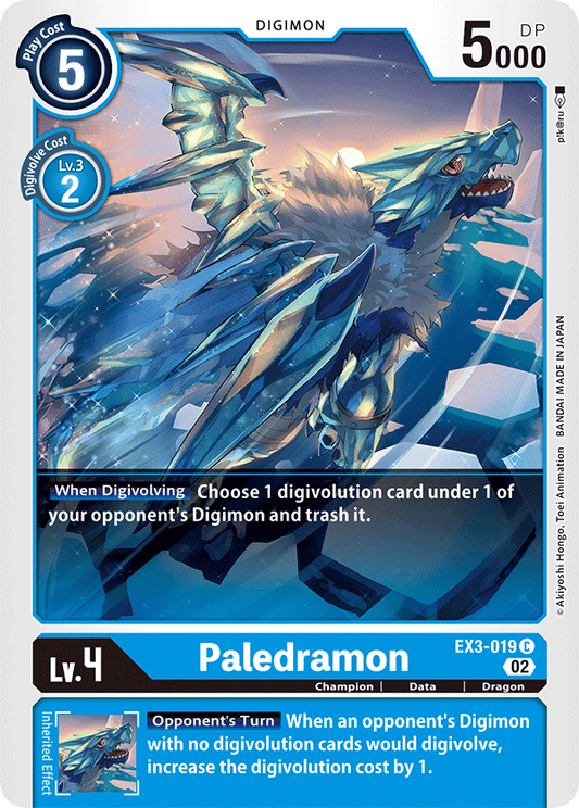 Paledramon (EX3-019) Common