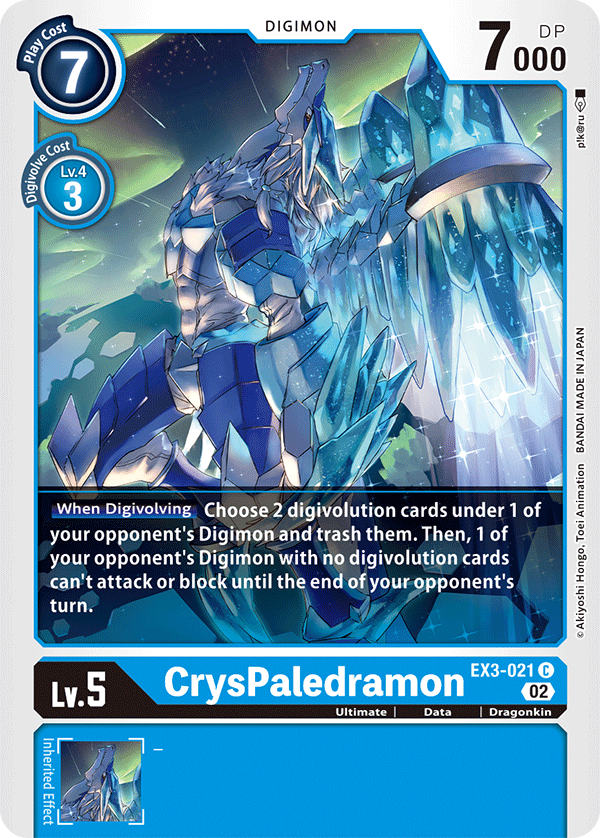 CrysPaledramon (EX3-021) Common