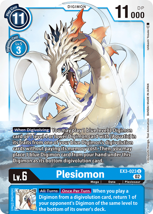 Plesiomon (EX3-023) Uncommon