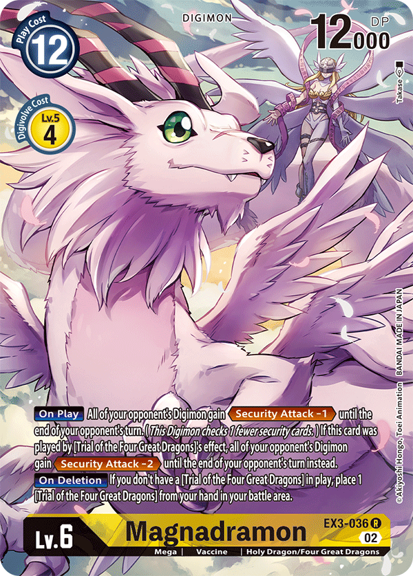 Magnadramon (EX3-036) Alternative Art