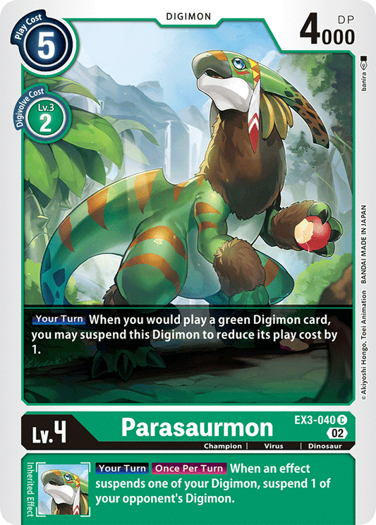 Parasaurmon (EX3-040) Common