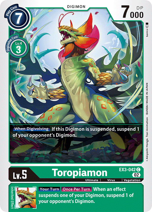 Toropiamon (EX3-042) Common