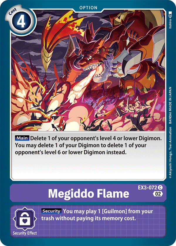 Megiddo Flame (EX3-072) Common