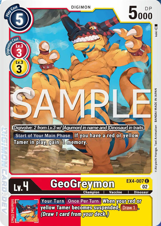 GeoGreymon (EX4-007) Common