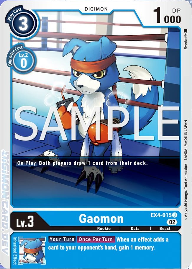 Gaomon (EX4-015) Uncommon