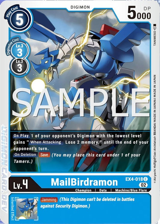 MailBirdamon (EX4-018) Common