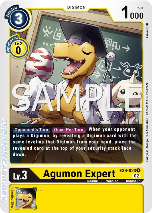 Agumon Expert (EX4-023) Rare