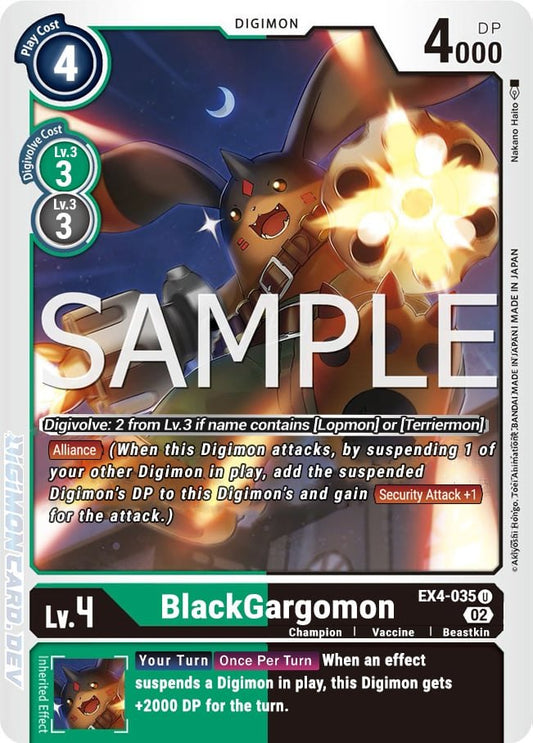 BlackGargomon (EX4-035) Uncommon