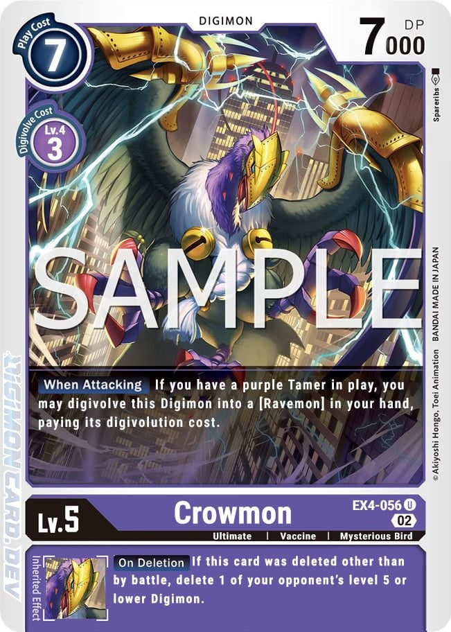 Crowmon (EX4-056) Uncommon