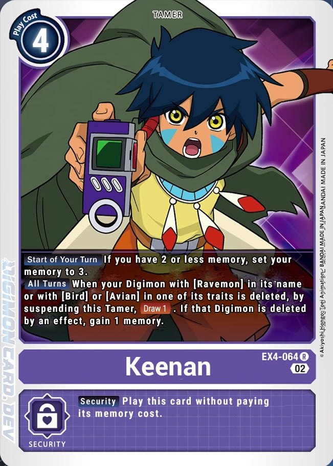 Keenan Crier (EX4-064) Rare