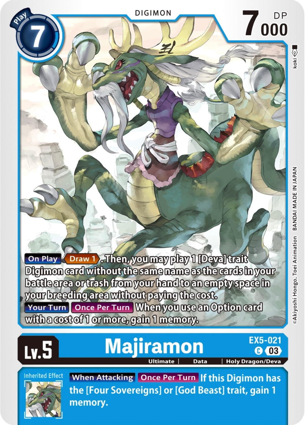 Majiramon (EX5-021)