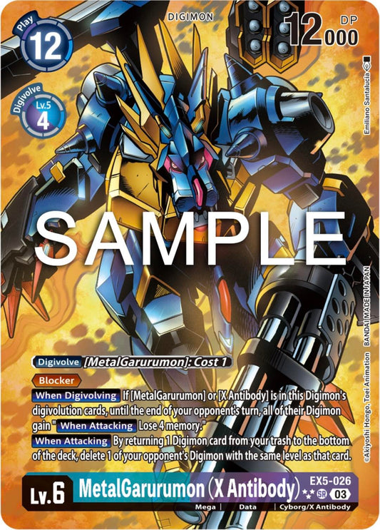 MetalGarurumon (X Antibody) (EX5-026)