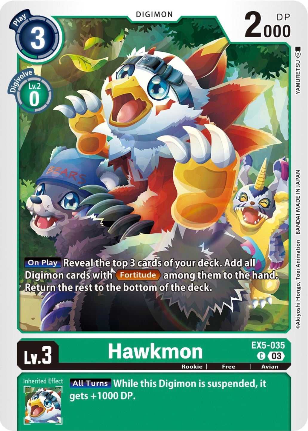 Hawkmon (EX5-035)