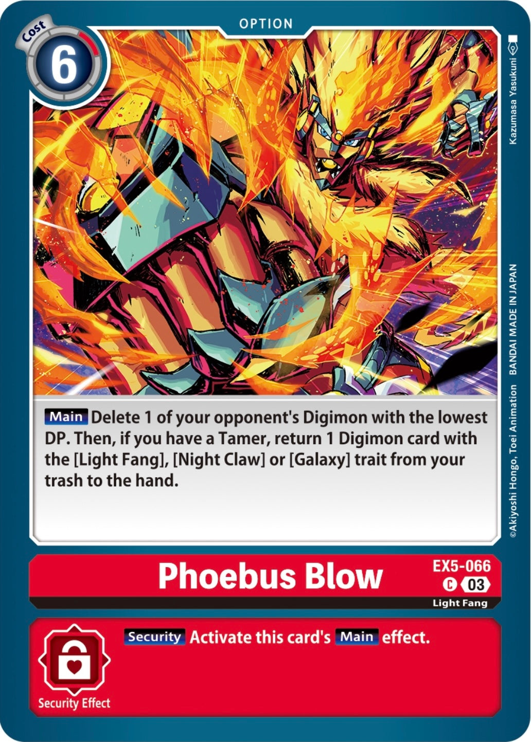 Phoebus Blow (EX5-066)