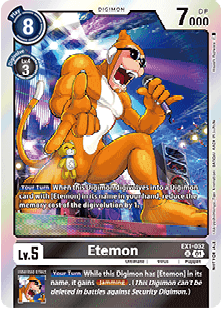 Etemon (EX1-052) Alternative Art DP01