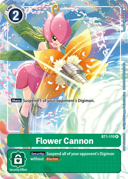 Flower Cannon (BT1-110) Tamer's Evolution Box (PB01)