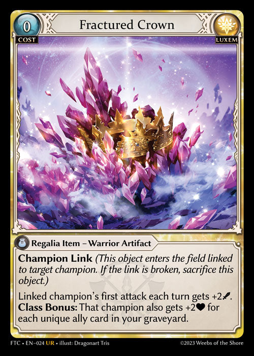 Fractured Crown (Fractured Crown) EN-024 UR