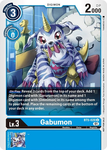 Gabumon (BT5-020) Winner Pack New Awakening