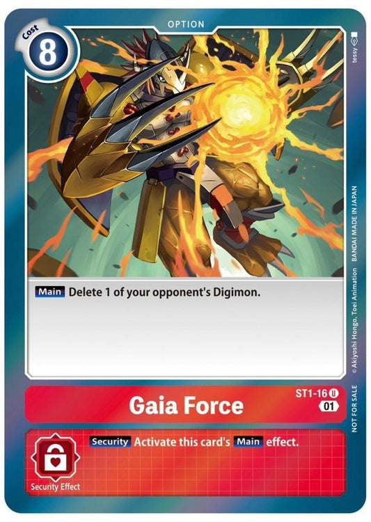 Gaia Force ST11 Entry Pack (ST1-16) Uncommon