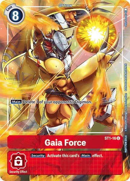 Gaia Force (ST1-16) Tamer's Evolution Box (PB01)