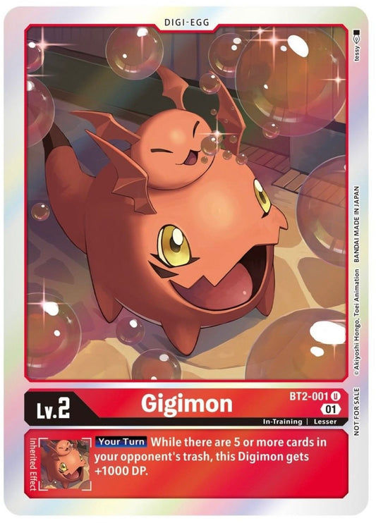 Gigimon ST11 Entry Pack (BT2-001) Uncommon