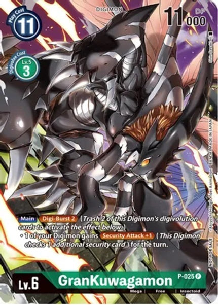 GranKuwagamon (P-025) Promo (Winner Pack Across Time)