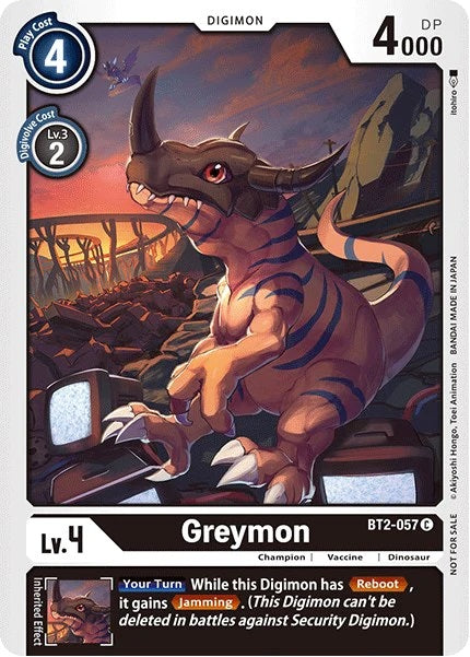 Greymon (BT2-057) (Official Tournament Pack Vol.3)