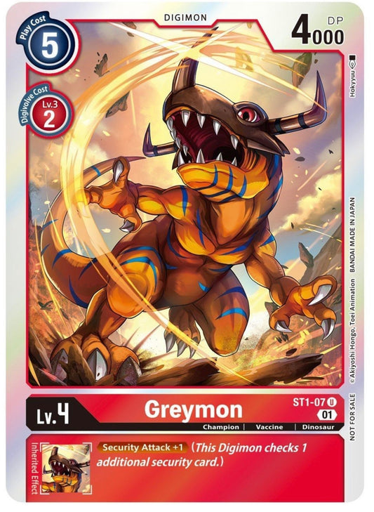 Greymon ST11 Entry Pack (ST1-07) Uncommon