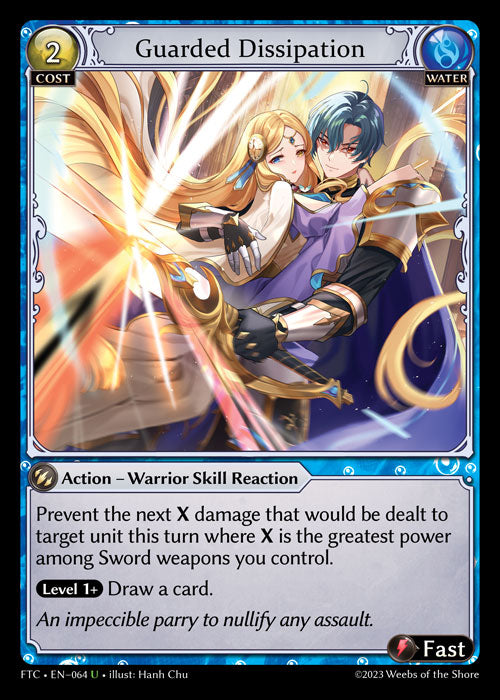 Foil Guarded Dissipation (Fractured Crown) EN-064-Uncommon