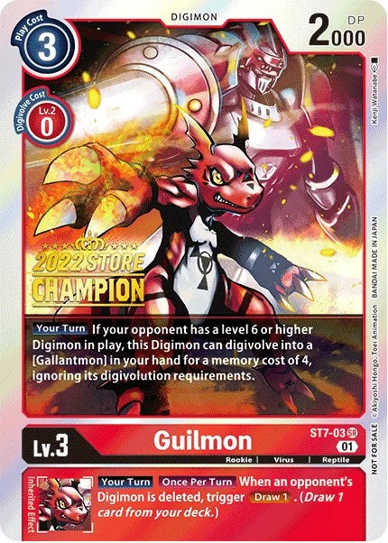 Guilmon (ST7-03) (2022 Store Champion)