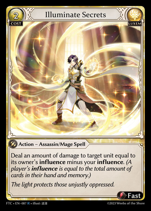Illuminate Secrets (Fractured Crown) EN-087 Rare