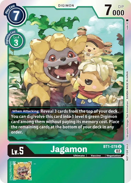 Jagamon (BT1-078) (Official Tournament Pack Vol.7)