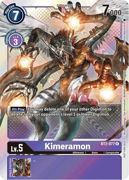 Kimeramon (BT2-077) (Official Tournament Pack Vol.4)