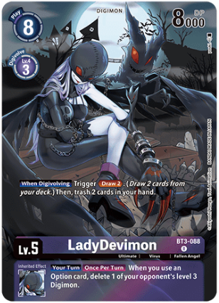 LadyDevimon (BT3-088) Alternative Art GB03