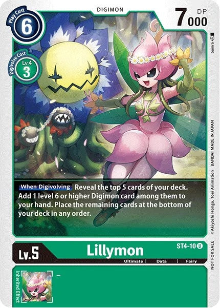 Lillymon (ST4-10) (Official Tournament Pack Vol.3)