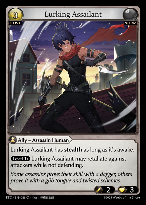 Lurking Assailant (Fractured Crown) EN-038 Common