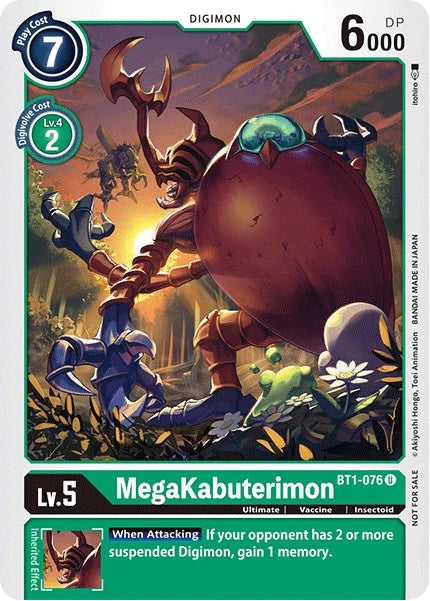 MegaKabuterimon (BT1-076) (Official Tournament Pack Vol.3)