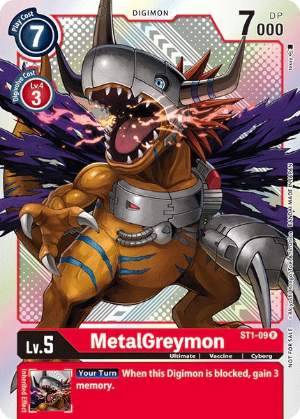 MetalGreymon (ST1-09) (Official Tournament Pack Vol.2)