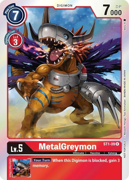 MetalGreymon (ST1-09) (Official Tournament Pack Vol.6)